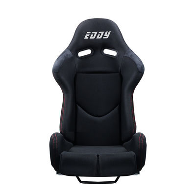 EDDYSTAR 碳纤维可调节通用赛车座椅SPS位置可调节绒面赛车座椅 可倾斜碳纤维赛车座椅 可折叠赛车座椅 赛车运动座椅